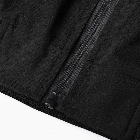 Black Mens Bomber Jacket - Picture 5 of 6